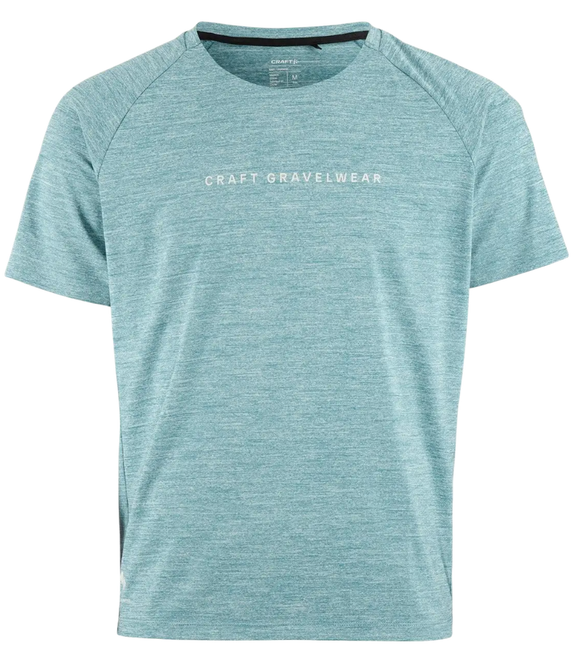 T-shirt Craft Craft Adv Gravel T-Shirt Turkis | 1913183-361000