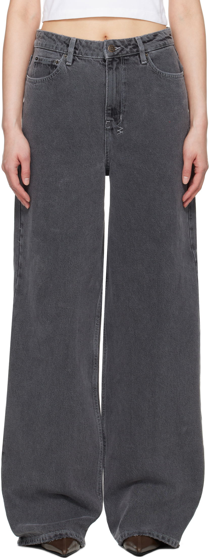 Jeans Ksubi Ksubi Baggy Jeans Grå | WSP25DJ016