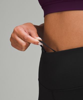 Leggings lululemon Fast and Free High-Waisted Fleece Pockets Leggings 71 cm Size 10 Sort | prod11530529, 9