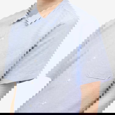 Skjorte Universal Works Universal Works Oxford Cotton Road Shirt, Size Small Blå | 30671-SKY, 5