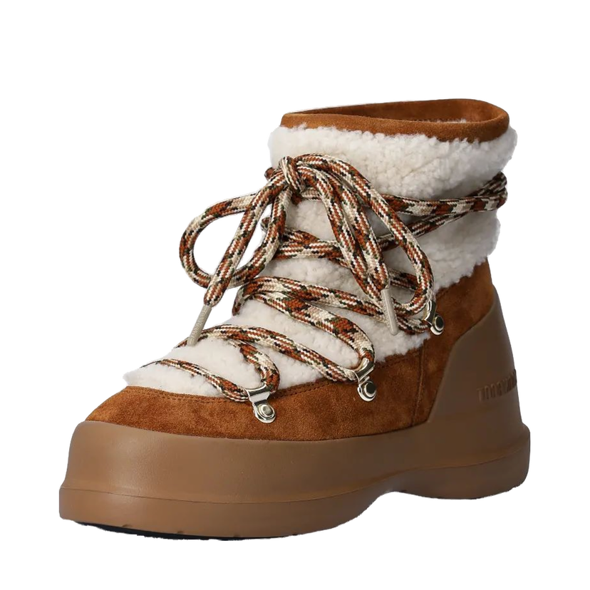 Sneakers og sko Moon Boot MB Luna Shearling Boots Brun | 80D2480020.MA03