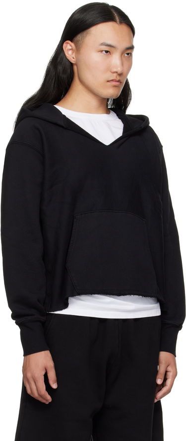 Sweatshirt LES TIEN Heavyweight Cropped Hoodie Brun | CF-1091, 1