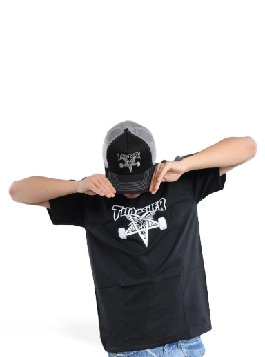 T-shirt Thrasher Skategoat Tee Sort | 017216