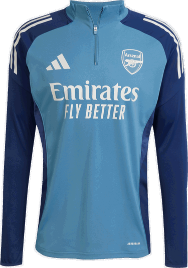 T-shirt adidas Originals Arsenal AFC TR TOP 2025/26 Long Sleeve Training Top Blå | jj1815, 0