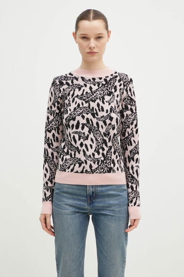 Sweater Fiorucci Pink Banimalier Wool Blend Sweater Lyserød | W01FPKSW195KN03PN04, 0