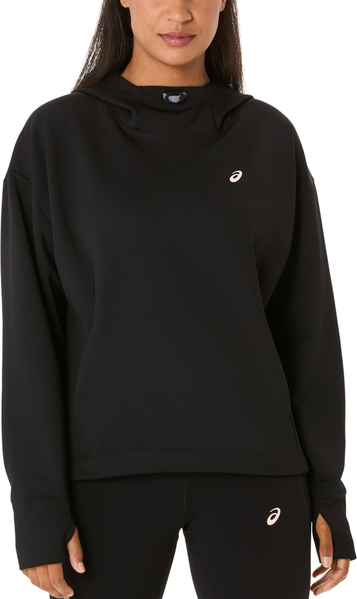 Sweatshirt Asics Asics Nagino Run Adjustable Hoodie Sort | 2012d142-001