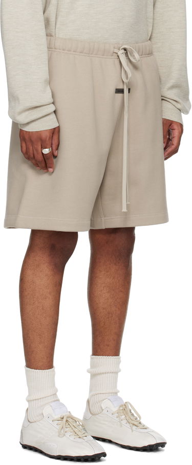 Shorts Fear of God ESSENTIALS Fleece Soccer Shorts Beige | 160SP252001F, 1