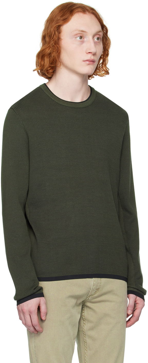 Sweater rag & bone Harvey Knit Sweater Grøn | MBS23S011UC11, 1