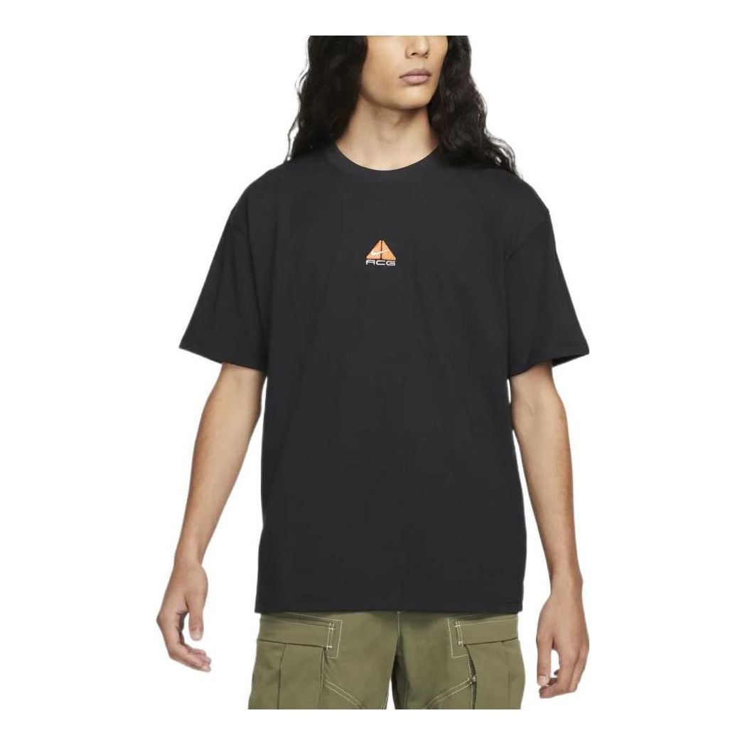 T-shirt Nike ACG ACG Front Logo T-Shirt Sort | DQ1816-010, 0