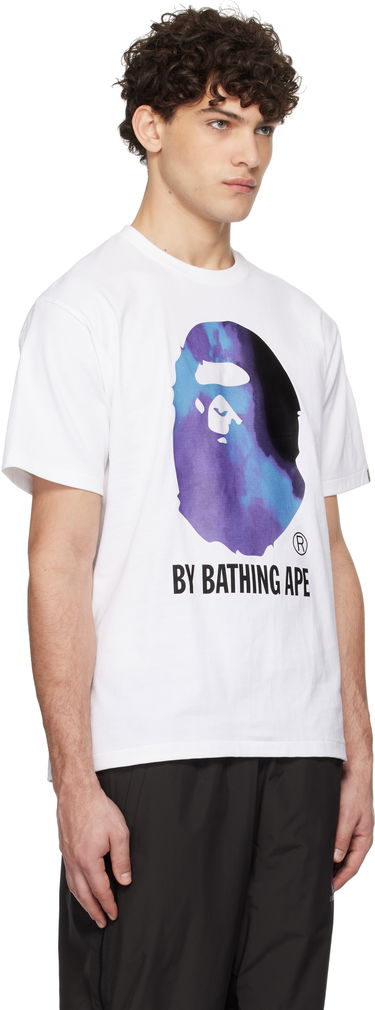 T-shirt BAPE Tie Dye Graphic T-Shirt Sort | 001TEK801033M, 4