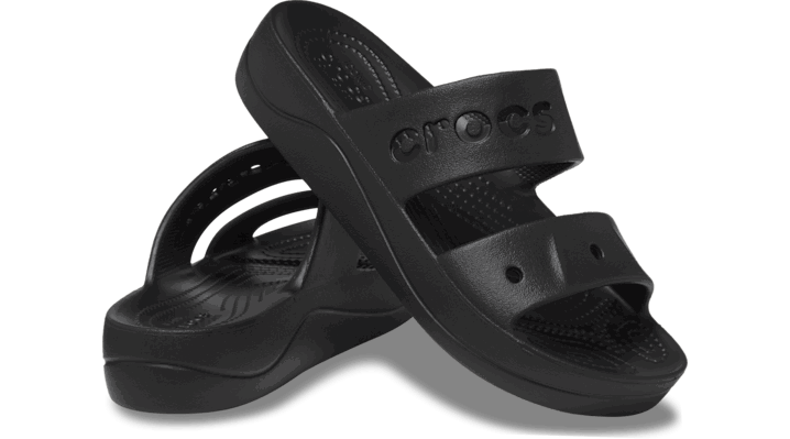 Sneakers og sko Crocs Baya Platform Slides Sort | 208188-001, 1