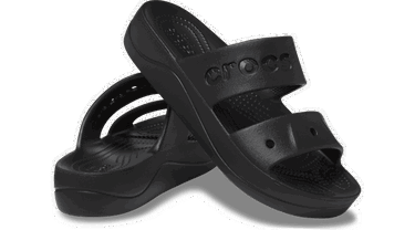 Sneakers og sko Crocs Baya Platform Slides Sort | 208188-001, 1