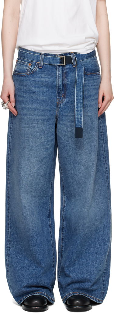 Jeans sacai Levi's Edition Wide-Leg Jeans by Sacai Blå | 25-0962S, 0