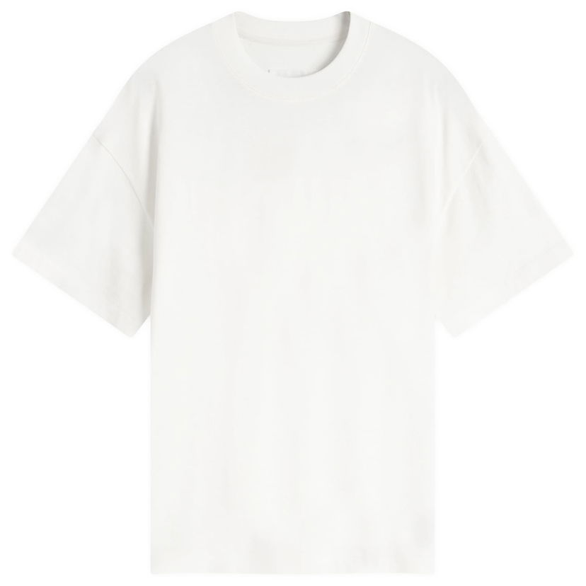 T-shirt Jil Sander Jil Sander Tonal Logo T-Shirt, Size Large Hvid | J03GC0137-102