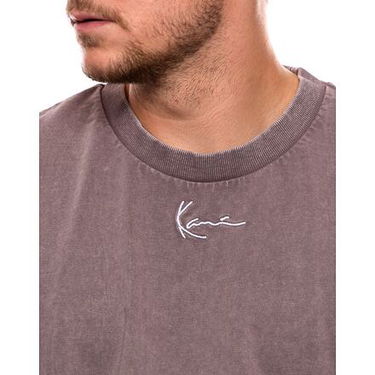 T-shirt Karl Kani Small Signature Heavy Jersey Washed Boxy Tee Grå | KK6069113, 1