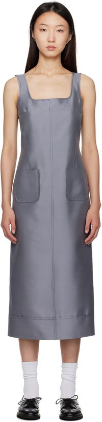 Thom Browne Column Maxi Dress