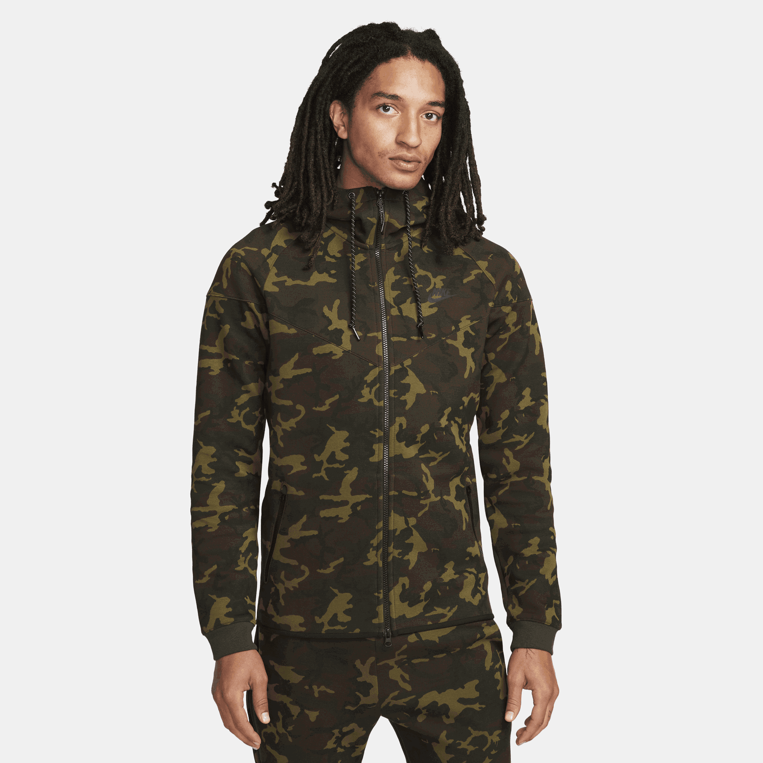 Vindjakke Nike Sportswear Tech Fleece OG Windrunner Brun | FN3929-355, 0