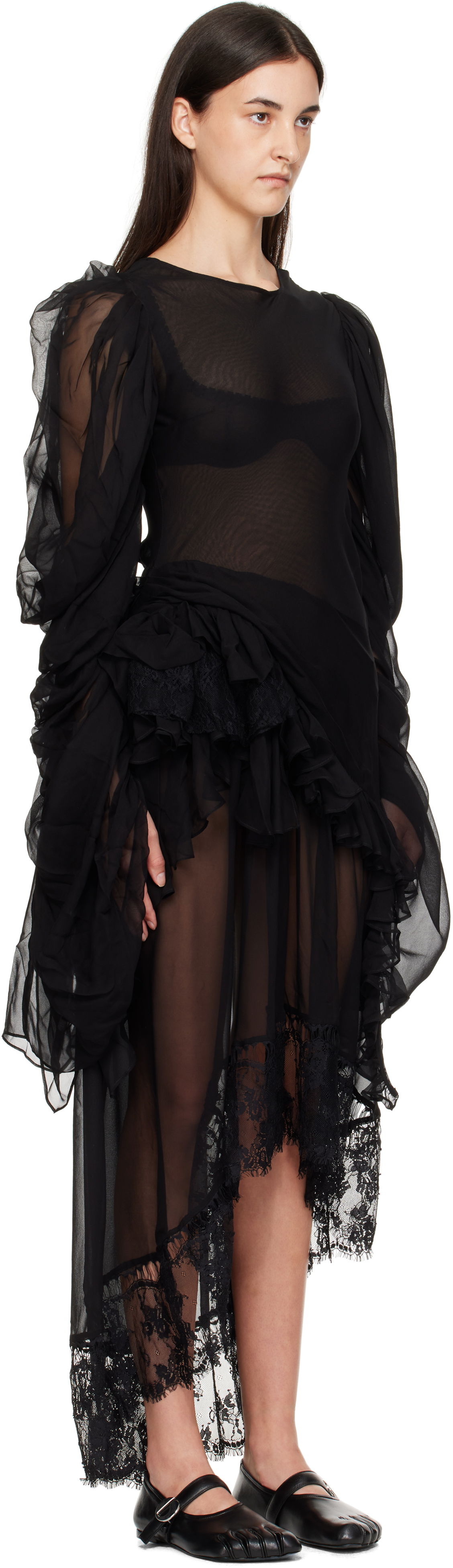 Kjole Collina Strada Collina Strada Simone Angelica Maxi Dress Sort | XX4043, 1