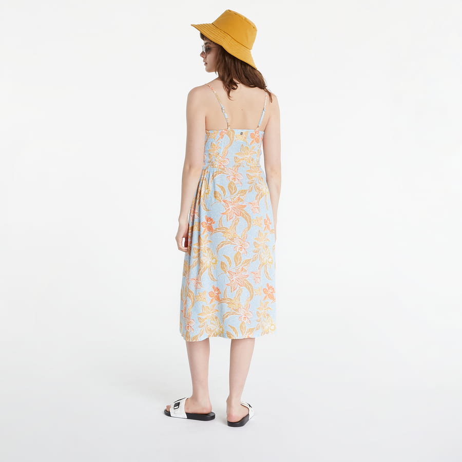 Kjole Roxy Strappy Midi Dress Flerfarvet | ERJWD03620-BZQ9, 1