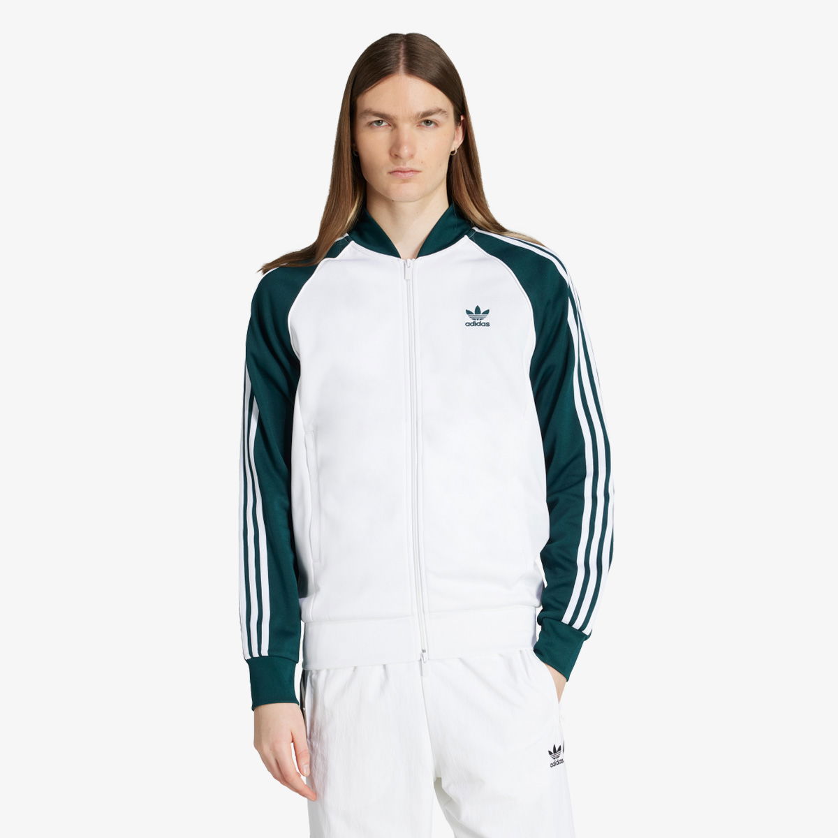 Jakke adidas Performance Adicolor Classics SST Track Jacket Hvid | JY1293, 1