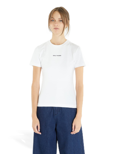 T-shirt DAILY PAPER Emefa Tee Hvid | 2312058