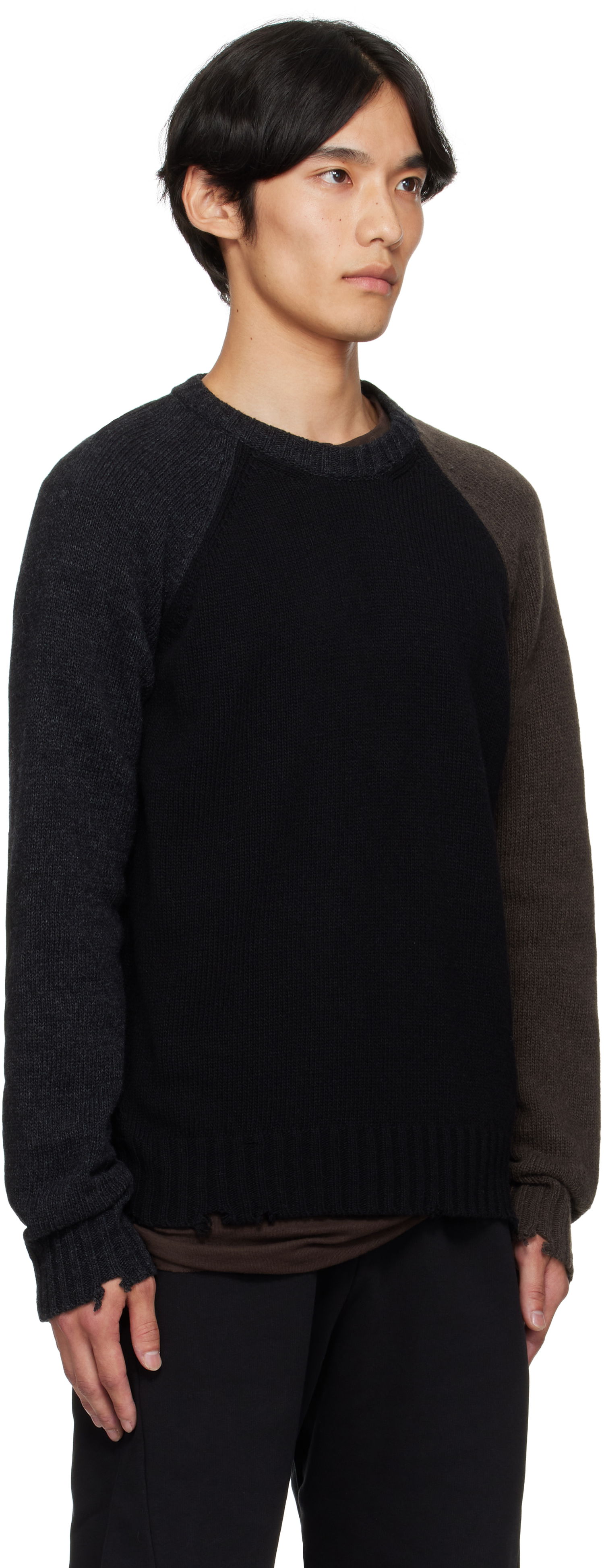 Sweater Maison Margiela MM6 Maison Margiela Crewneck Sweater Sort | SH2HL0028 M13160, 1