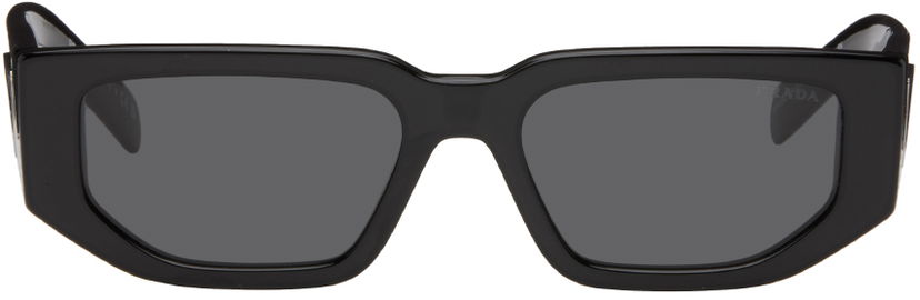 Solbriller Prada Rectangular Sunglasses Sort | 0PR 09ZS 8056597744171