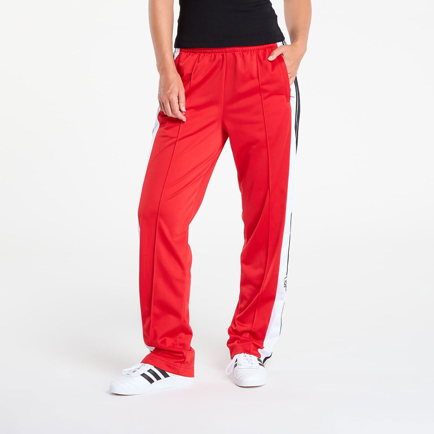 Joggingbukser adidas Originals Adibreak Tracksuit Bottoms Rød | JY1354, 0