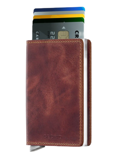 Tegnebog Secrid Slimwallet Vintage Brun | SV-BROWN
