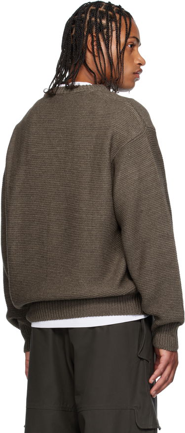 Sweater sage NATION Sage Nation Mackenzie Knit Wool Sweater Brun | S064 MACKENZIE KNIT WOOL MUSHR, 2