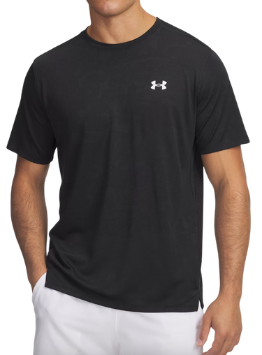 T-shirt Under Armour Under Armour Tech Vent Jacquard Short Sleeve T-Shirt Sort | 1377052-002, 0