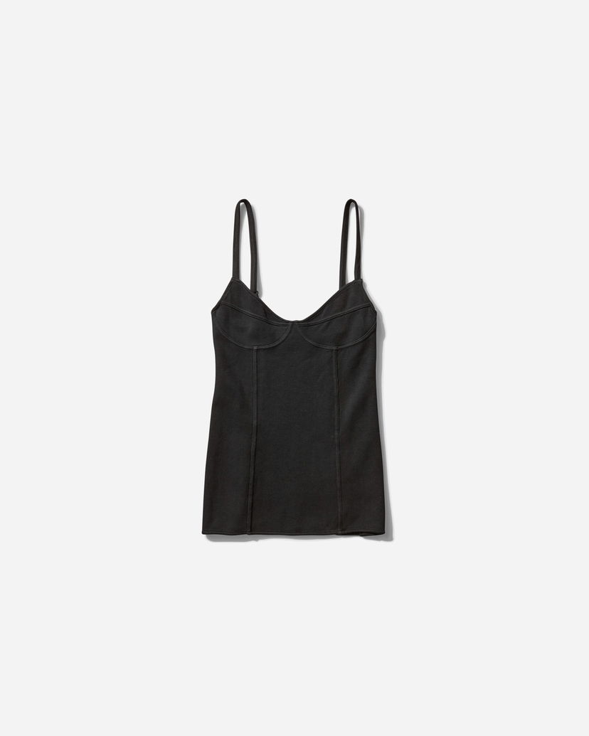 Tanktop OUR LEGACY Washed Cami Tank Top Sort | W2256CW 001
