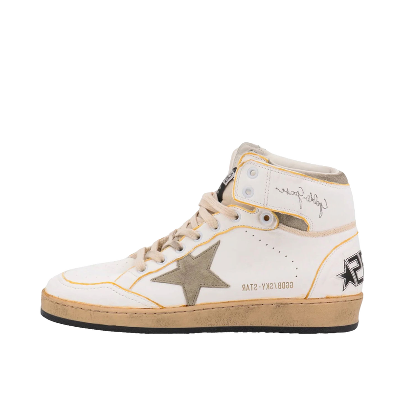 Sneakers og sko Golden Goose Skystar White Taupe Hvid | GMF00230-F004089-10961