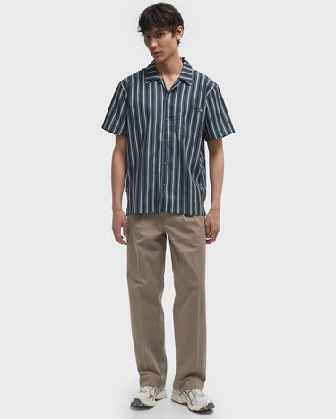Skjorte Dickies Vertical Striped Work Shirt Blå | DK0A87G3G701, 2