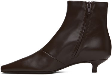 Sneakers og sko TOTEME Slim Ankle Boots Brun | 244-WAS931-LE0002, 2