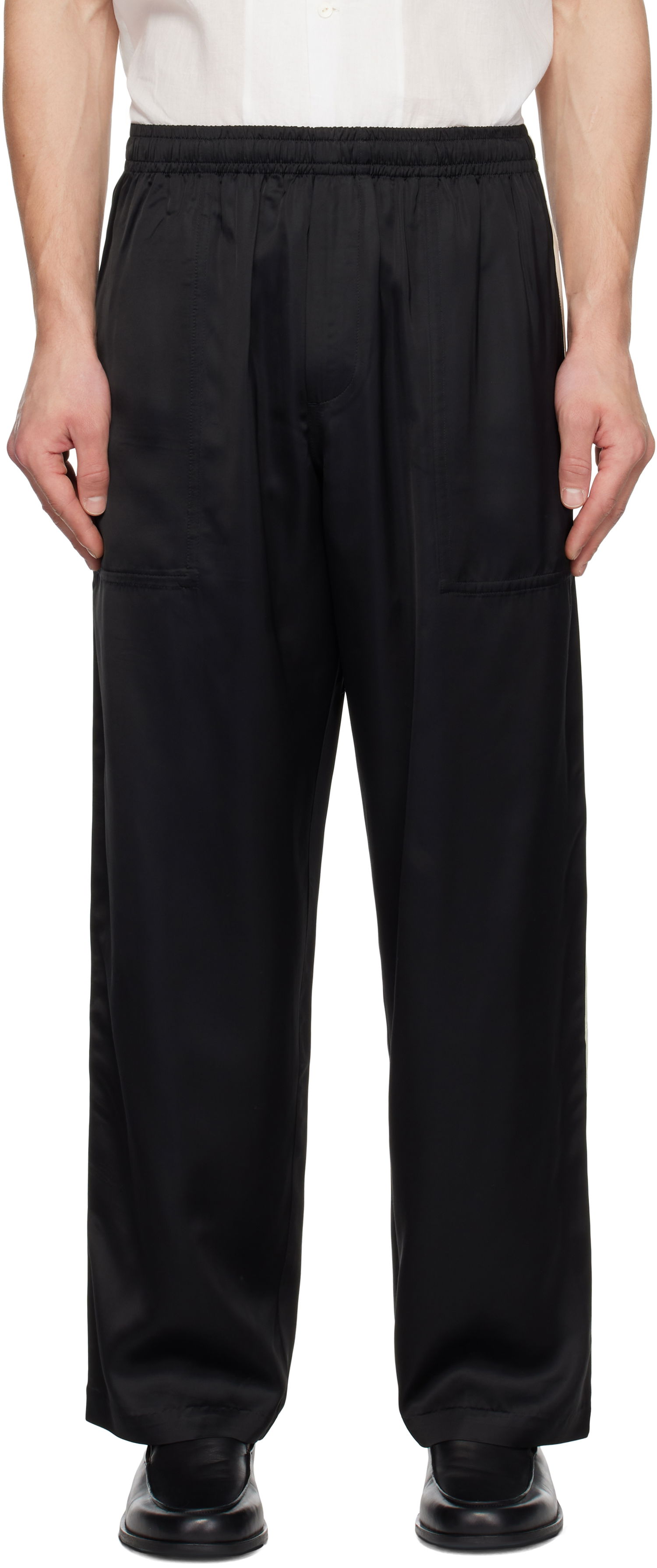 Bukser Bode Satin Track Pants Sort | MRF24BT024, 0