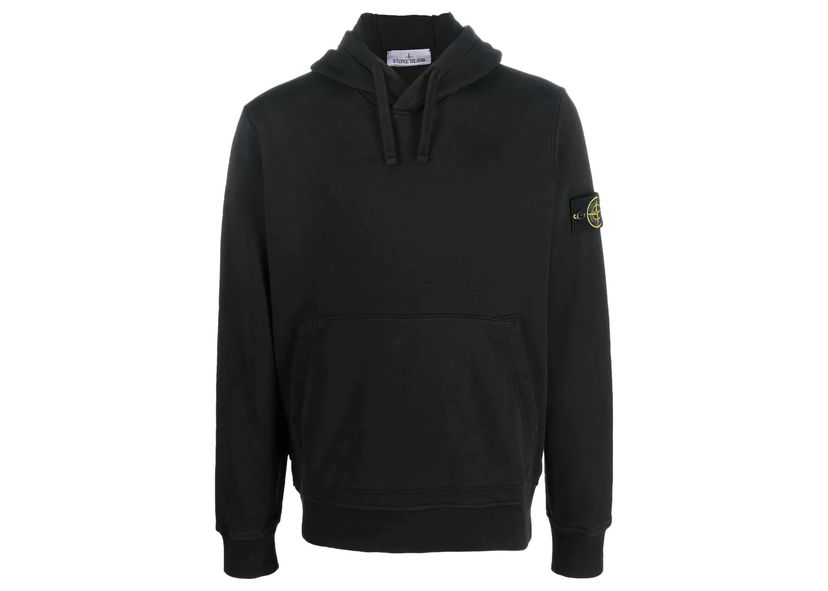 Sweatshirt Stone Island Felpa Drawstring Hoodie Sort | 64151 / 101564151 A0029