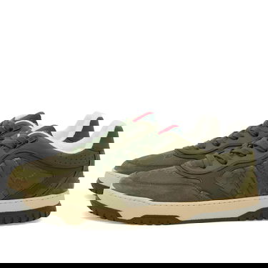 Sneakers og sko Gucci Re-Web Sneaker Grøn | 831661-AAEX3-3343, 2