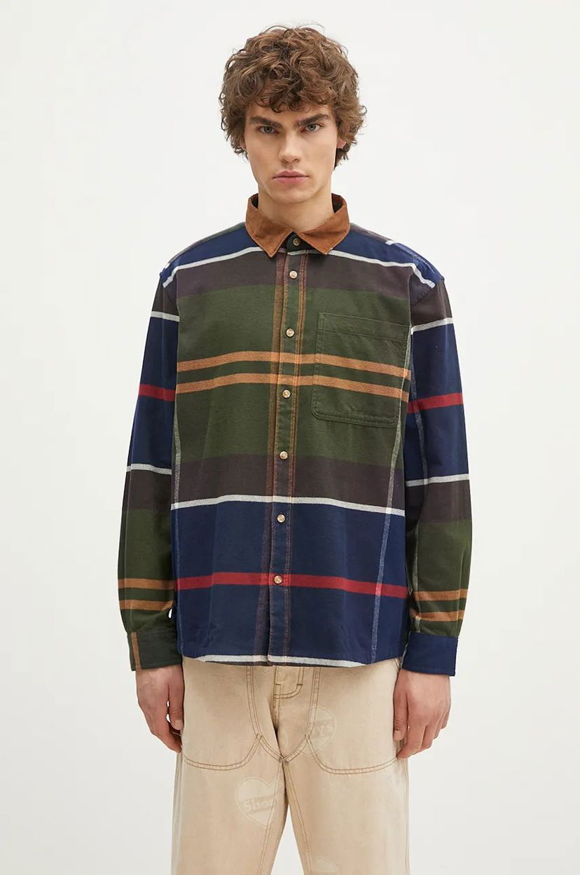 Skjorte Barbour Tartan Shirt With Classic Collar Flerfarvet | MSH5532