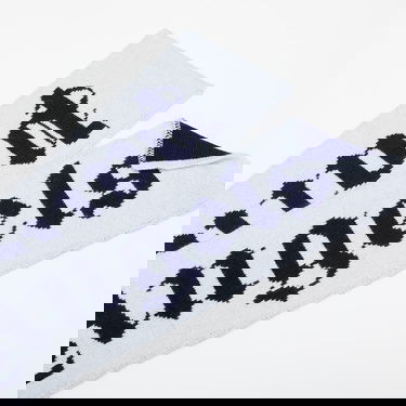 Tørklæde Palm Angels Palm Angels Logo Knit Scarf Blå | PBMA009F25KNI0014046, 1