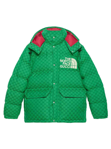 Jakke Gucci The North Face x Down Jacket Grøn | 670766 Z8APX 3421