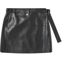 Nederdel Nanushka Susan Leather Look Mini Skirt Sort | NW24RSSK01999, 1