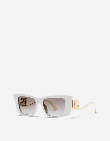 Solbriller Dolce & Gabbana Dolce & Gabbana DG Diva Sunglasses Hvid | VG4510VP2949V000, 1