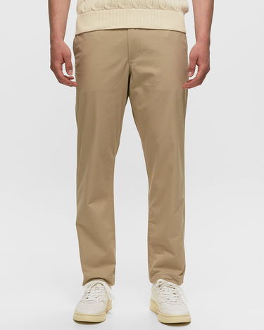 Bukser Polo by Ralph Lauren CFPREPSTERP-FLAT-PANT Beige | 710740566033, 1