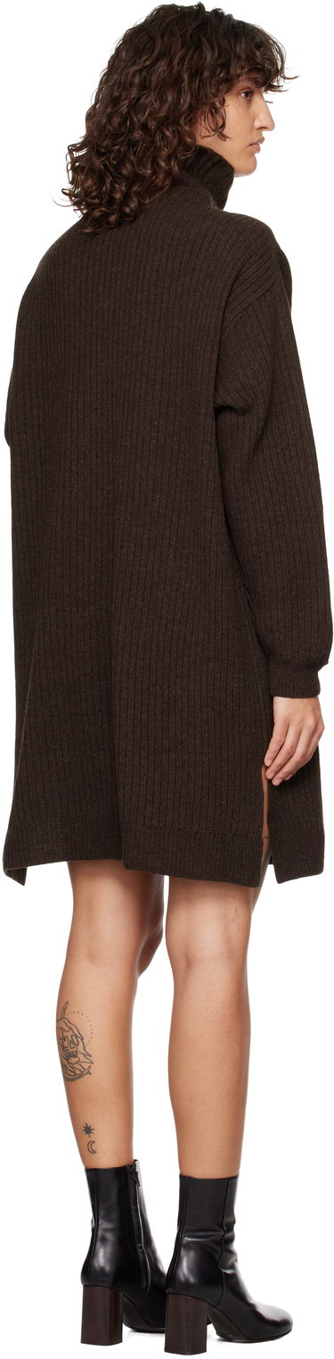 Kjole LEMAIRE Midi Turtleneck Dress Brun | DR1089 LK1027, 2