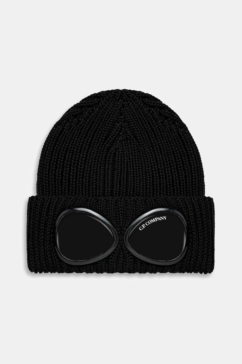 Beanie C.P. Company C.P. Company Goggle Beanie Sort | RFCMAC742A005509A