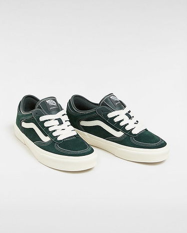 Sneakers og sko Vans Rowley Classic Shoes (dark Green) Unisex Green, Size 2.5 Sort | VN0A4BTTDRK, 1