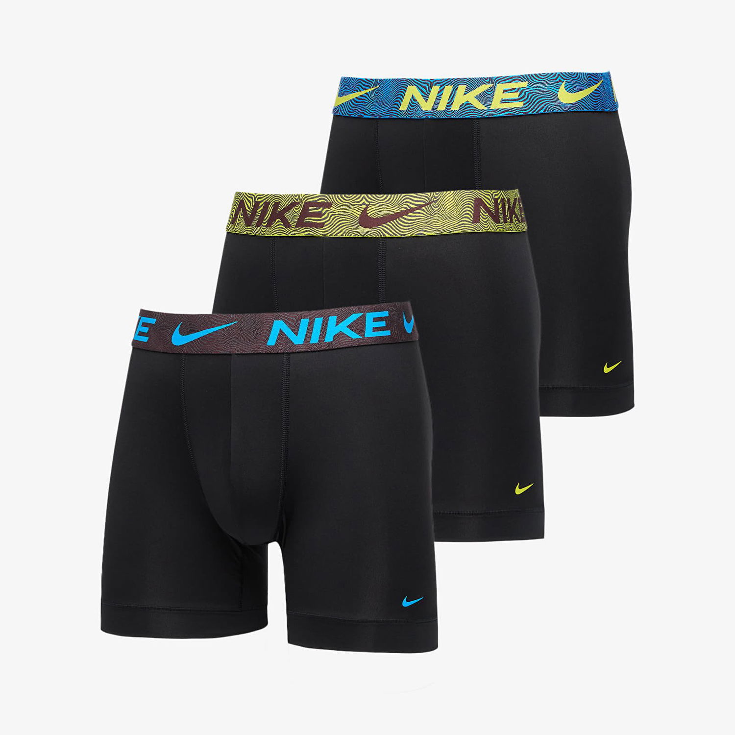 Boksere Nike Dri-FIT Boxer Brief 3-Pack Sort | 0000KE1157-MYP, 0