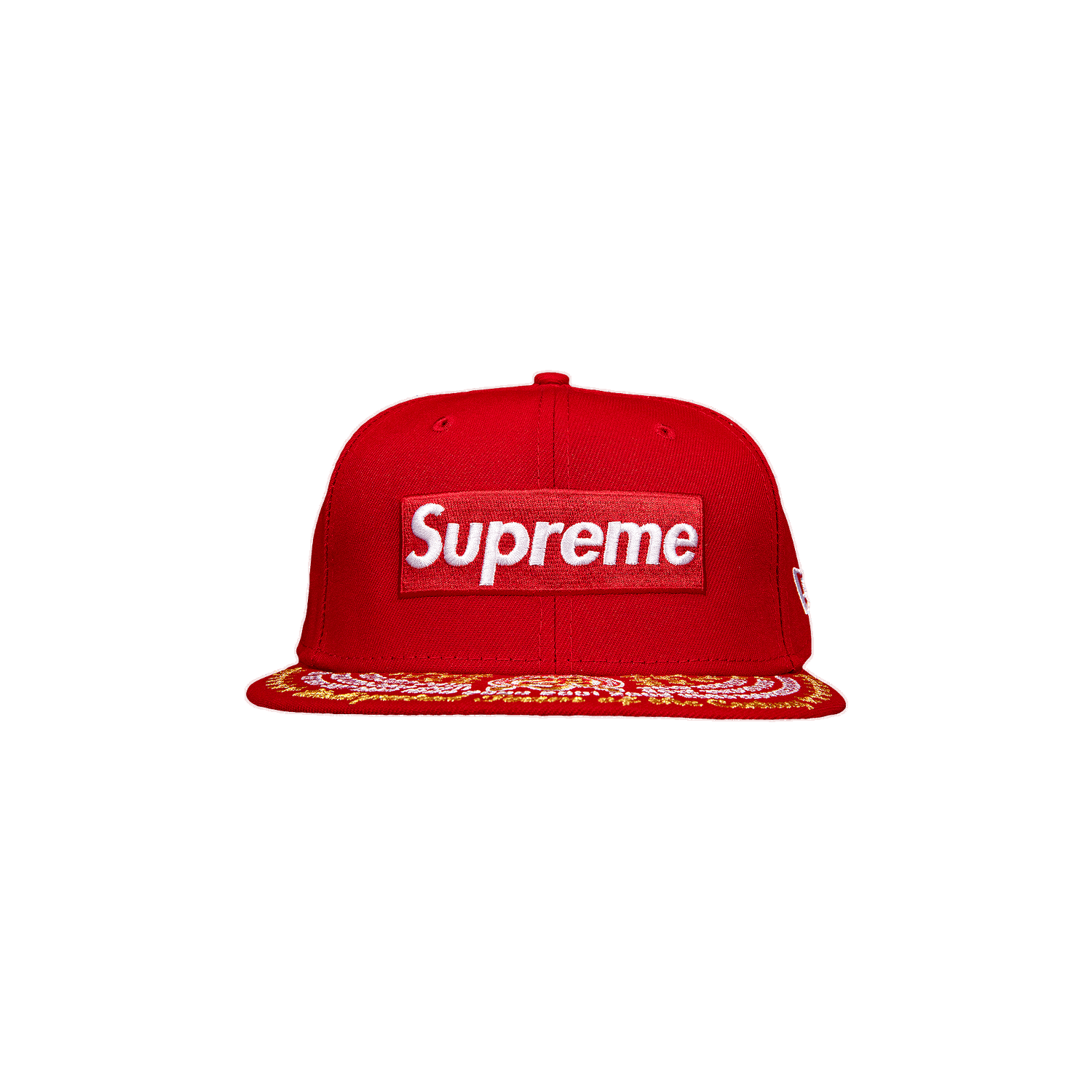 Kasket Supreme Undisputed Box Logo New Era Rød | FW21H53 RED, 0