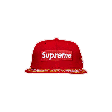 Kasket Supreme Undisputed Box Logo New Era Rød | FW21H53 RED, 0